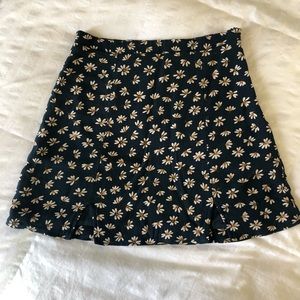 Urban floral skirt